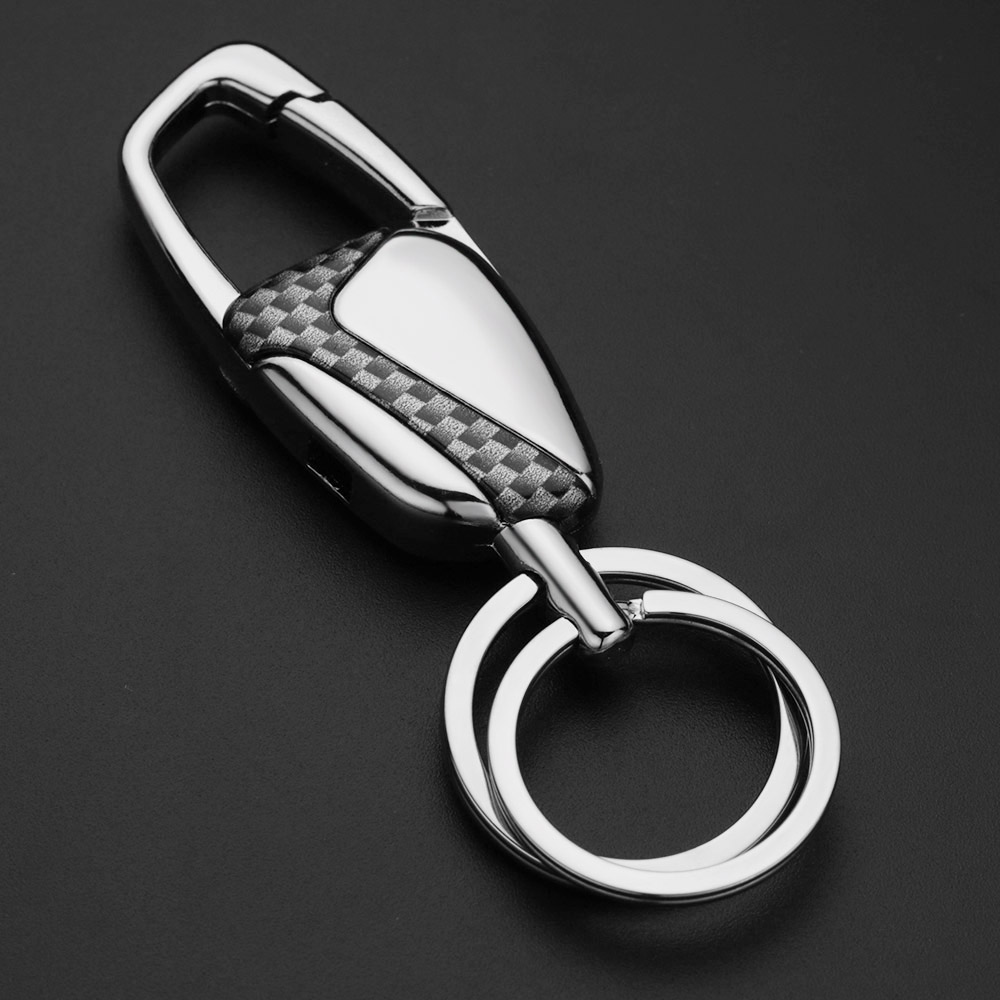 Personalized Keyring Double Sw - Initial Ring Custom review and price