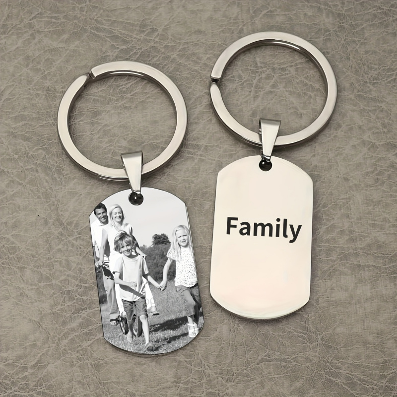 Custom Photo Keychain Personal - Initial Ring Custom review and price