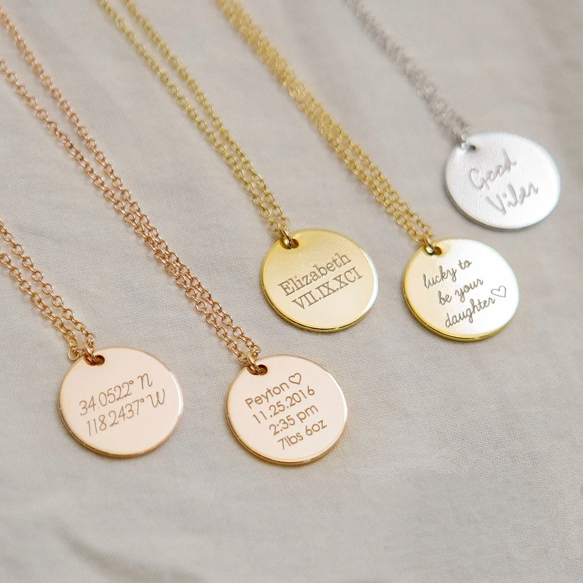 Custom Engraved Names Date Sta - Birth Flower Necklace review and price