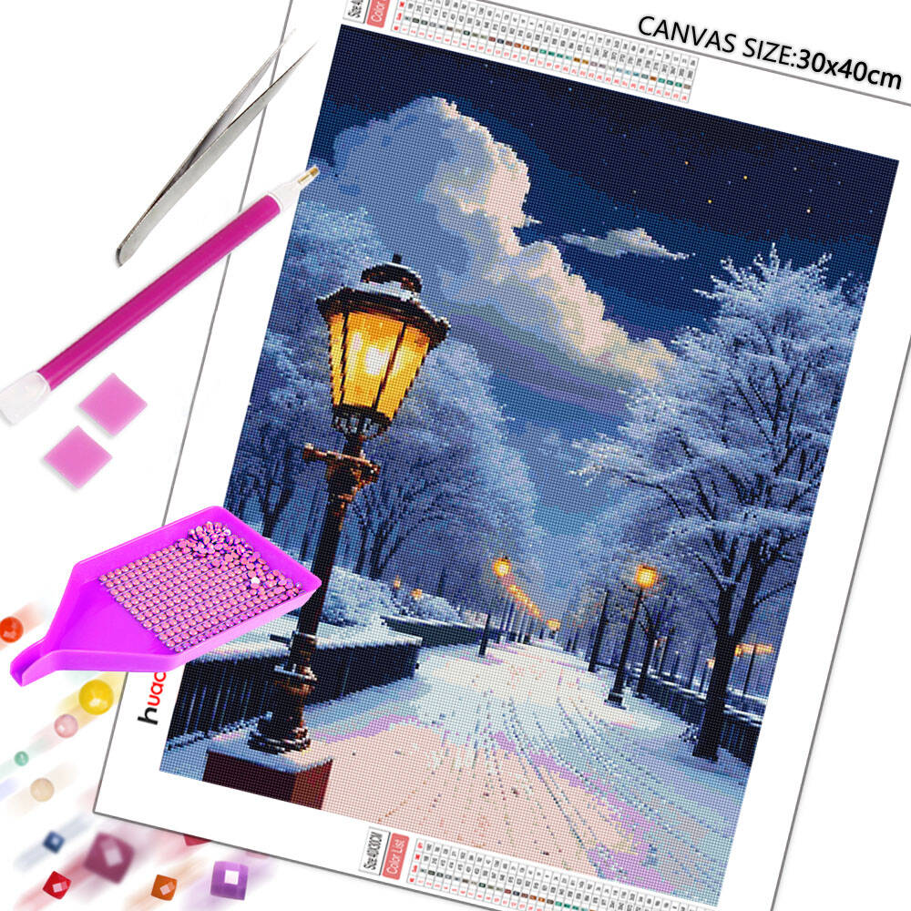 5D DIY Diamond Painting Snow S - Photo Mosaic Print review and price